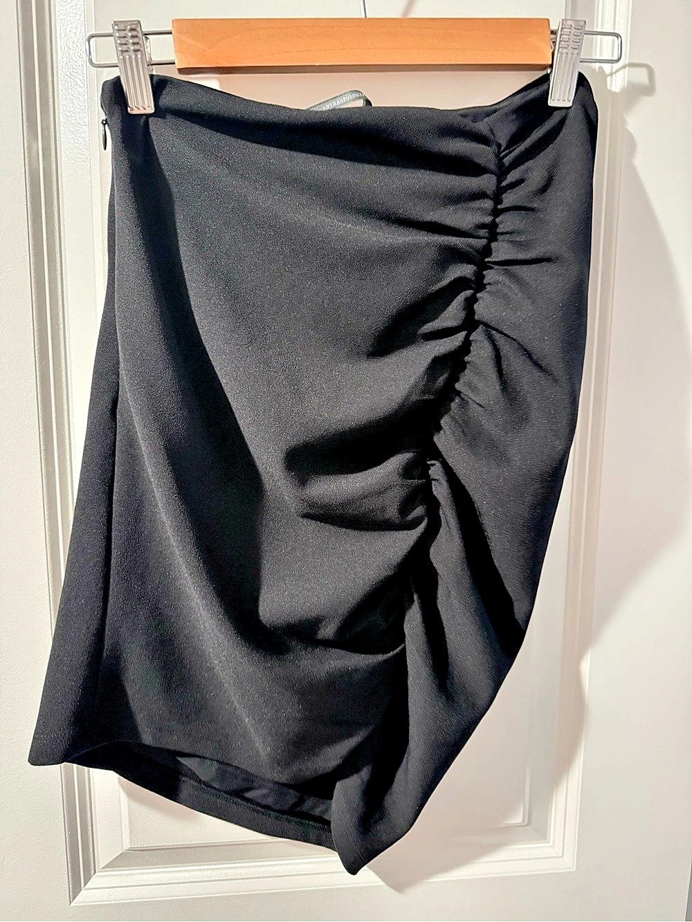 Anthropologie Black Asymmetrical Skirt Size XS NWT